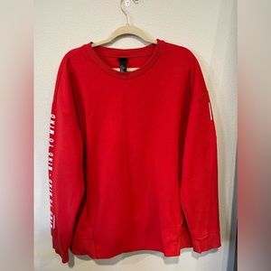 Mens Sweatshirt “Mind to Mind” Red